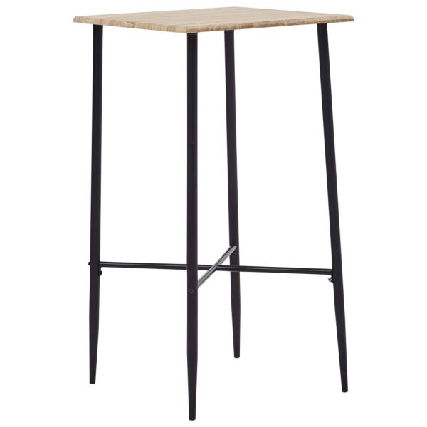 Barski stol boja hrasta 60 x 60 x 111 cm MDF