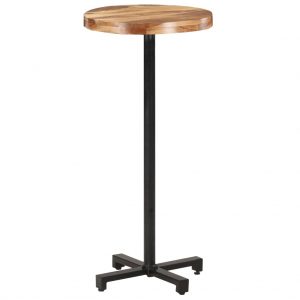 Barski stol okrugli Ø 50 x 110 cm od masivnog bagremovog drva
