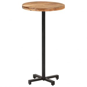 Barski stol okrugli Ø 60 x 110 cm od masivnog bagremovog drva