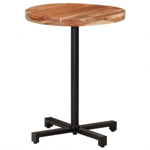 Bistro stol okrugli Ø 60 x 75 cm od masivnog bagremovog drva