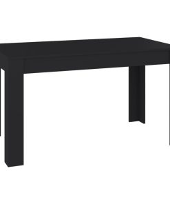 Blagovaonski stol crni 140 x 74