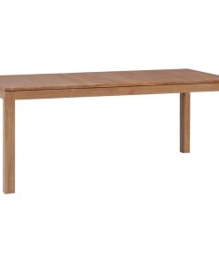 Blagovaonski stol od masivne tikovine 180 x 90 x 76 cm