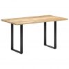 Blagovaonski stol od masivnog drva manga 140 x 70 x 76 cm