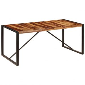 Blagovaonski stol od masivnog drva šišama 180 x 90 x 75 cm