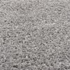Čupavi ukrasni tepih 67 cm sivi