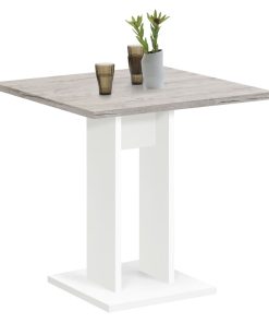 FMD blagovaonski stol 70 cm boja hrasta i bijela