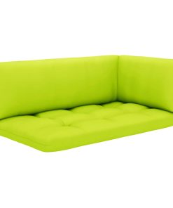 Jastuci za sofu od paleta 3 kom jarko zeleni