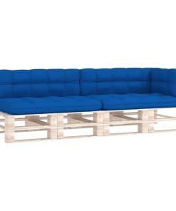 Jastuci za sofu od paleta 5 kom kraljevski plavi