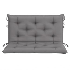 Jastuk za ljuljačku sivi 100 cm od tkanine