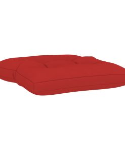 Jastuk za otoman od paleta crveni od tkanine
