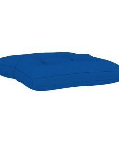 Jastuk za otoman od paleta kraljevsko plavi od tkanine