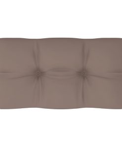 Jastuk za sofu od paleta smeđe-sivi 80 x 40 x 12 cm