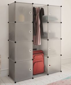 Modularni Kabinet s 9 Odjeljaka 37 x 115 x 150 cm Bijeli