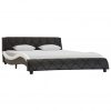 Okvir za krevet od umjetne kože crno-bijeli 160 x 200 cm