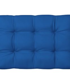 Paletni jastuk kraljevski plavi 120 x 80 x 12 cm od tkanine