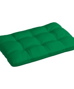 Paletni jastuk zeleni 120 x 80 x 12 cm od tkanine
