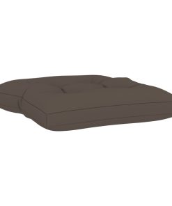 Paletni podni jastuk 60 x 61 x 10 cm smeđe-sivi