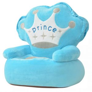 Plišana Dječja Fotelja Princ Plava