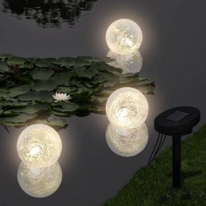 Plutajuće LED svjetiljke za ribnjake i bazene 6 kom