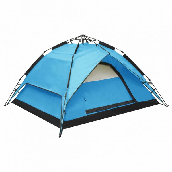 Prigodni šator za kampiranje za 2-3 osobe 240x210x140 cm plavi
