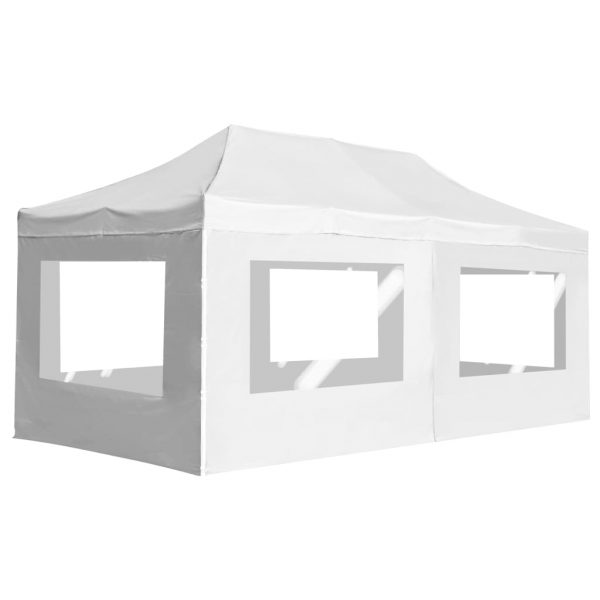 Profesionalni sklopivi šator za zabave 6 x 3 m bijeli