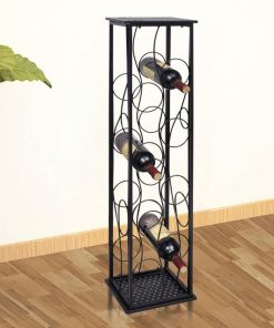 Stalak za Vino za 8 Boca Metalni