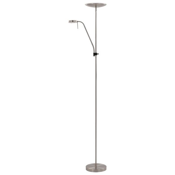 Stojeća svjetiljka 16 W srebrna 180 cm