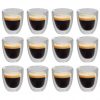 Termo čaše za espresso s dvostrukom stijenkom 12 kom 80 ml