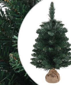Umjetno božićno drvce sa stalkom zeleno 60 cm PVC