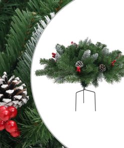 Umjetno božićno drvce za staze zeleno 40 cm PVC