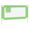 Sigurnosna ograda za dječji krevet zelena 120 x 25 cm tkanina