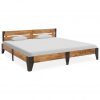 Okvir za krevet od masivnog bagremovog drva brušeni 200x200 cm
