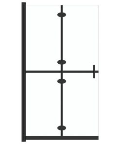 Sklopiva pregrada za tuširanje prozirna staklo ESG 70 x 190 cm