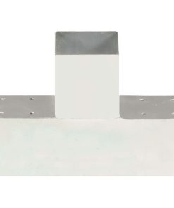 Spojnik za stupove u T-obliku od pocinčanog metala 91 x 91 mm