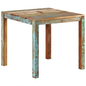 Blagovaonski stol 82 x 80 x 76 cm od masivnog obnovljenog drva