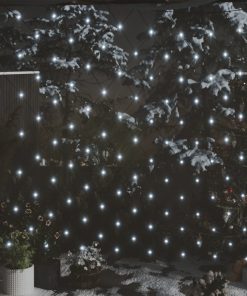 Božićna svjetlosna mreža hladna bijela 3 x 2 m 204 LED