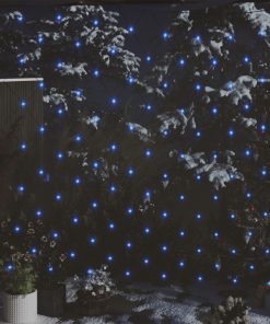 Božićna svjetlosna mreža svjetloplava 4 x 4 m 544 LED