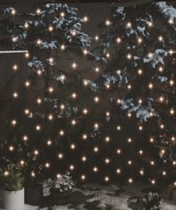 Božićna svjetlosna mreža topla bijela 3 x 3 m 306 LED