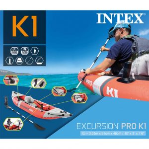 Intex kajak na napuhavanje Excursion Pro K1 305 x 91 x 46 cm
