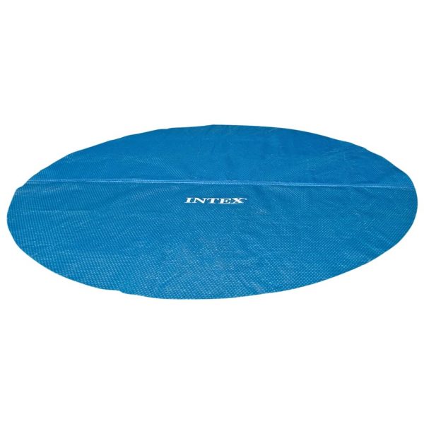 Intex solarna navlaka za bazen plava 244 cm polietilenska