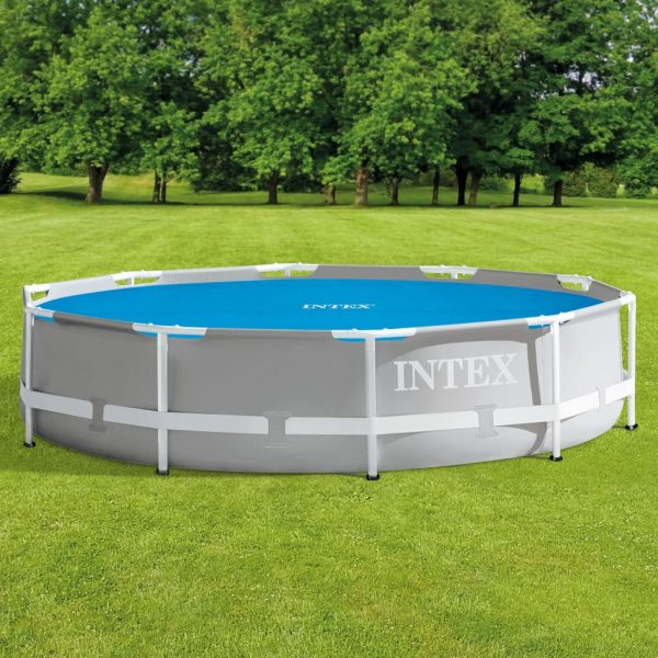Intex solarna navlaka za bazen plava 305 cm polietilenska