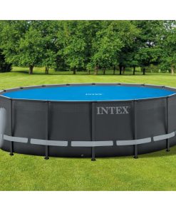 Intex solarna navlaka za bazen plava 488 cm polietilenska