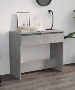 Konzolni stol siva boja betona 89 x 41 x 76