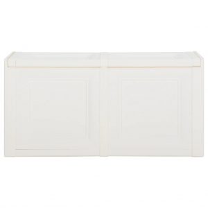 Kutija za jastuke bijela 86 x 40 x 42 cm 85 L