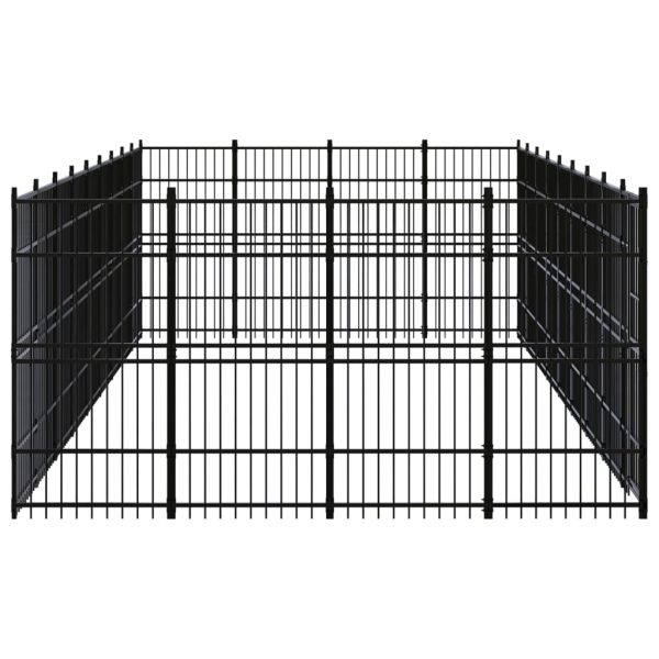 Vanjski kavez za pse čelični 33