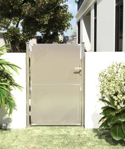 Vrtna vrata 100 x 150 cm od nehrđajućeg čelika
