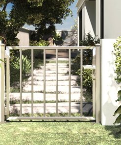 Vrtna vrata 100 x 75 cm od nehrđajućeg čelika