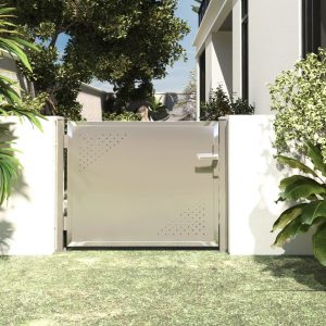 Vrtna vrata 100 x 75 cm od nehrđajućeg čelika