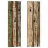 Zidne vješalice za kapute 2 kom 36x3x110 cm od obnovljenog drva
