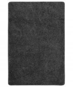 Čupavi tepih tamnosivi 140 x 200 cm protuklizni